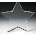 Large Crystal Star Paperweight
